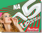 Urodzinowy maj miesiącem wyjątkowych promocji w Auchan