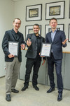 (od lewej) Piotr Gołębiowski - Project Manager Nexto; Bartłomiej Roszkowski - Członek Zarządu Nexto; Dariusz Partyka - Prezes Zarządu Nexto.JPG