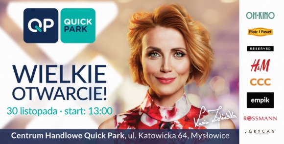 Katarzyna Zielińska ambasadorką sieci Quick Park