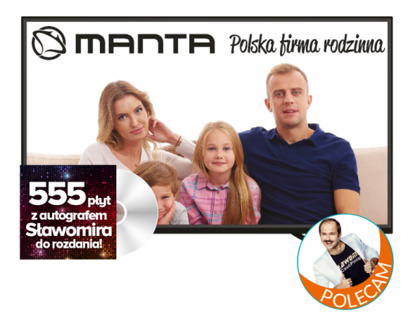Kup innowacyjny telewizor i ustrzel płytę z autografem Sławomira