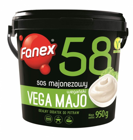 Fanex wprowadził wegański sos majonezowy VEGA MAJO ze znakiem V-Label