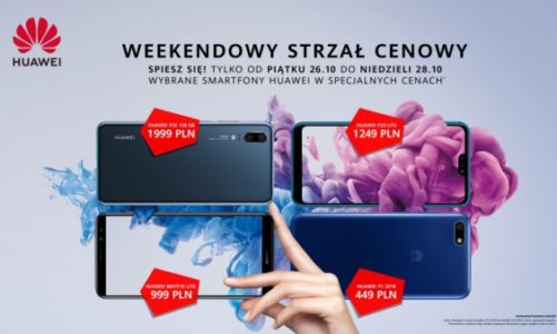 Promocja Huawei – Weekendowy Strzał Cenowy!