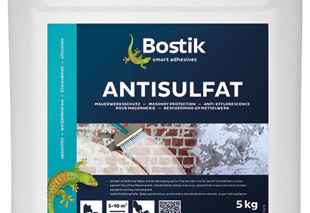 Pozbądź się wykwitów solnych z Bostik Antisulfat