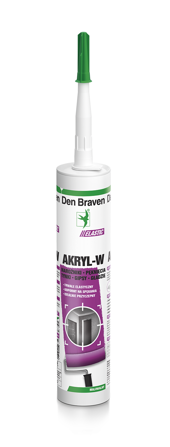Akrylowa droga do gładkich ścian – akryle malowalne marki Den Braven , Den Braven - Wypełnianie ubytków, uszczelnianie połączeń, maskowanie złączy, usuwanie rys i wszelkich pęknięć w tynkach czy gładziach to tylko przykłady zadań, którym czoło skutecznie stawią uszczelniacze akrylowe. Szeroka gama specjalistycznych akryli marki Den Braven sprawi, że z łatwością dobierzmy odpowiedni produkt, by szybko i z oczekiwanym efektem przywrócić nieskazitelny wygląd ścian.