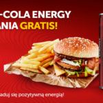 Coca-Cola Energy gratis do dań na PizzaPortal.pl