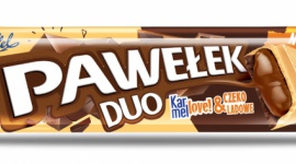 Pawełek DUO – nowość od E.Wedel Zakupy, LIFESTYLE - Do oferty kultowych batonów Pawełek od E.Wedel dołączy nowość: Pawełek DUO. Słodka przekąska, która łączy dwa rodzaje czekolady i pyszne, kremowe nadzienie. Na sklepowych półkach produkt pojawi się już we wrześniu.