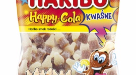 HARIBO rozszerza ofertę wariantów kwaśnych Zakupy, LIFESTYLE - Marka HARIBO poszerzyła ofertę kwaśnych żelek. Pojawiła się nowość – HARIBO Happy Cola Kwaśne, a popularne Kwaśne Języczki HARIBO dostępne są także w większym opakowaniu 175 g.