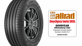 Goodyear EfficientGrip 2 SUV zwycięzcą testu magazynu Auto Bild allrad